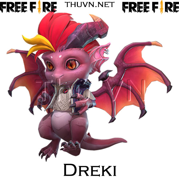 dreki trợ thủ free fire